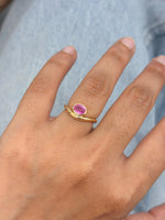 Pink Sapphire Ring