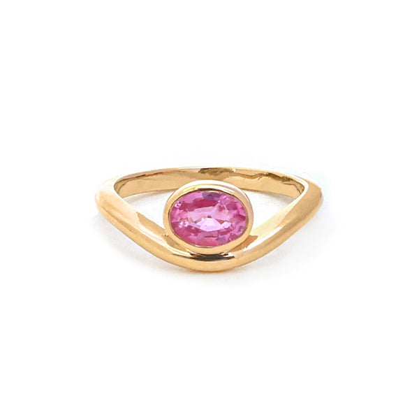 Pink Sapphire Ring