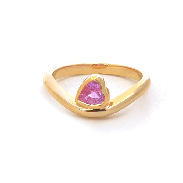 Pink Sapphire Ring
