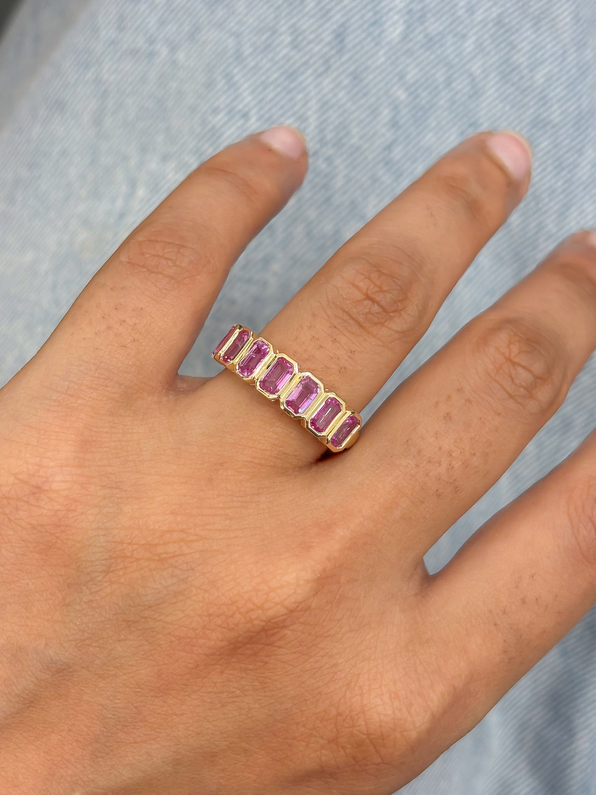 Pink Sapphire Ring