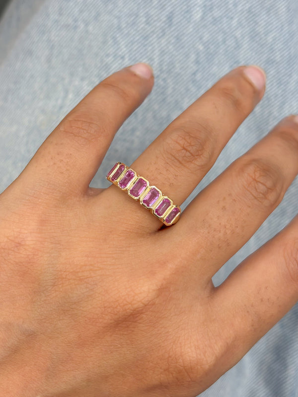Pink Sapphire Ring