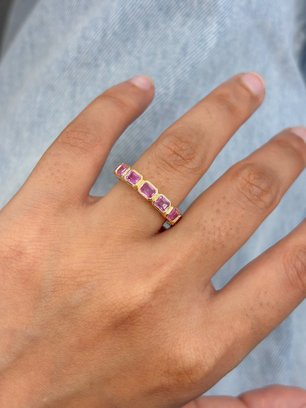 Pink Sapphire Ring