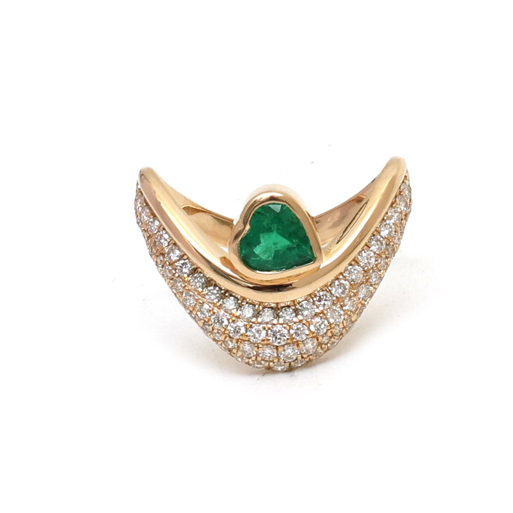 Diamond Emerald Ring