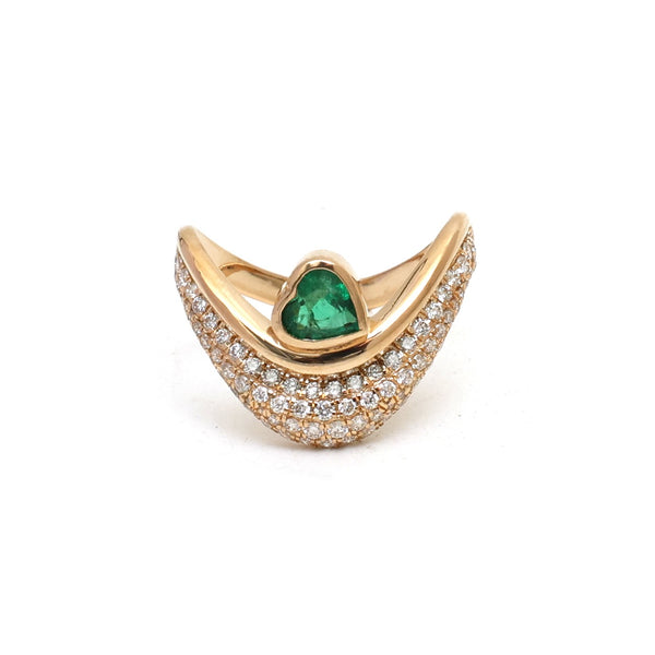 Diamond Emerald Ring