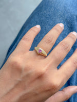 Pink Sapphire Ring