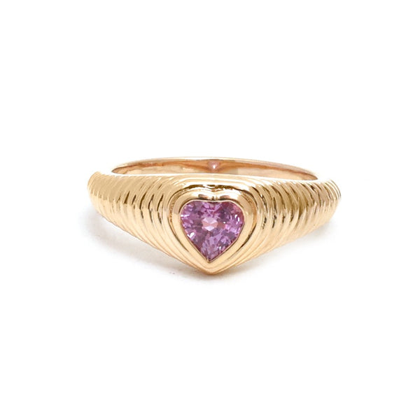 Pink Sapphire Ring