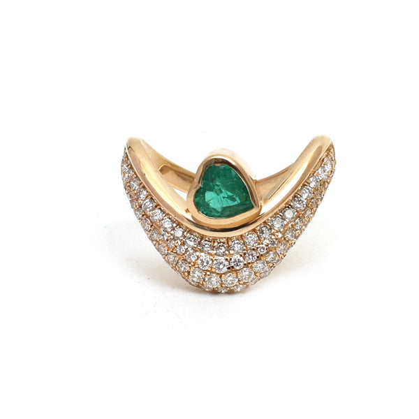 Diamond Emerald Ring