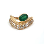 Emerald Diamond Ring