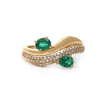 Emerald Diamond Ring
