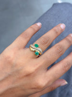 Emerald Diamond Ring