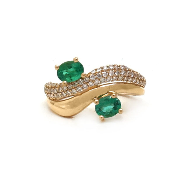 Emerald Diamond Ring