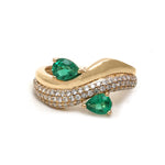 Emerald Diamond Ring