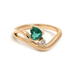 Emerald Diamond Ring