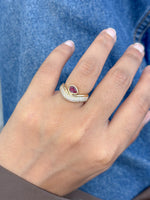 Diamond Ruby Ring