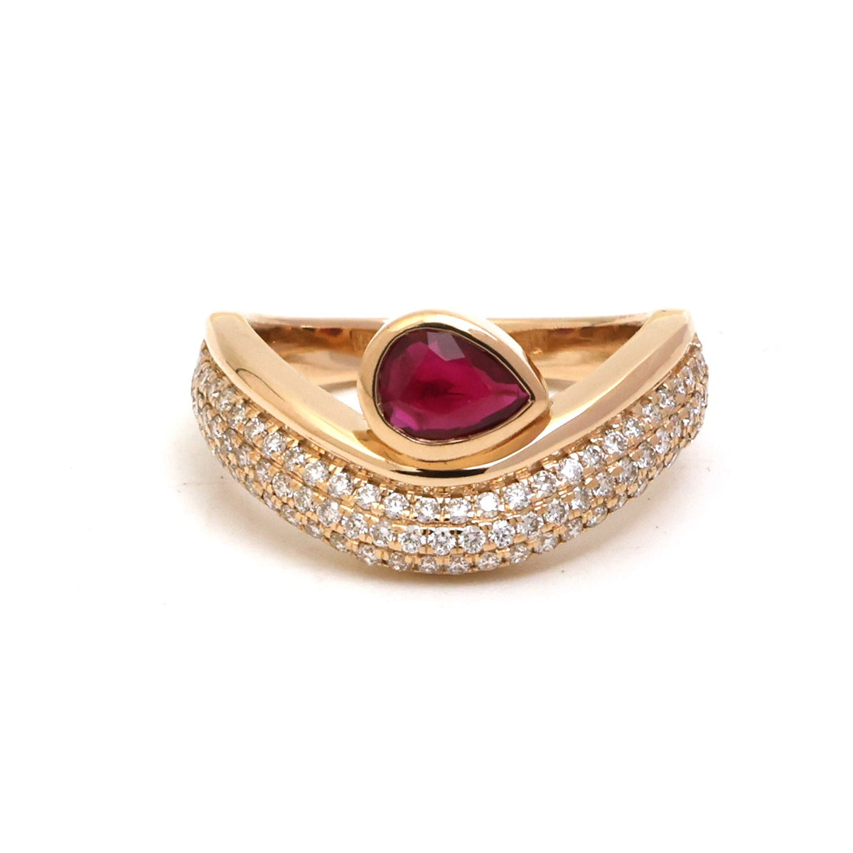 Diamond Ruby Ring