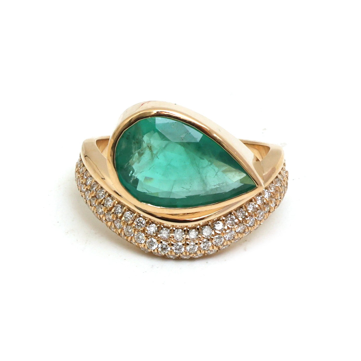 Emerald Diamond Ring