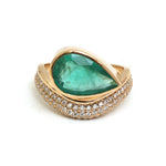 Emerald Diamond Ring
