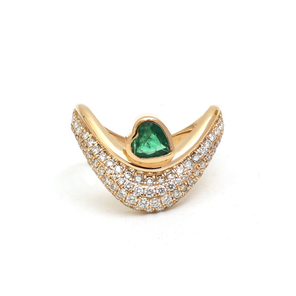 Diamond Emerald Ring