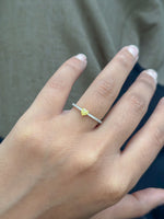 Yellow Diamond Diamond Ring