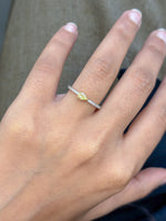 Yellow Diamond Diamond Ring