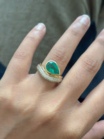Emerald Diamond Ring