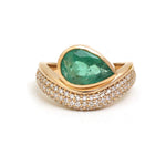 Emerald Diamond Ring