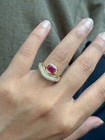 Ruby Diamond Ring
