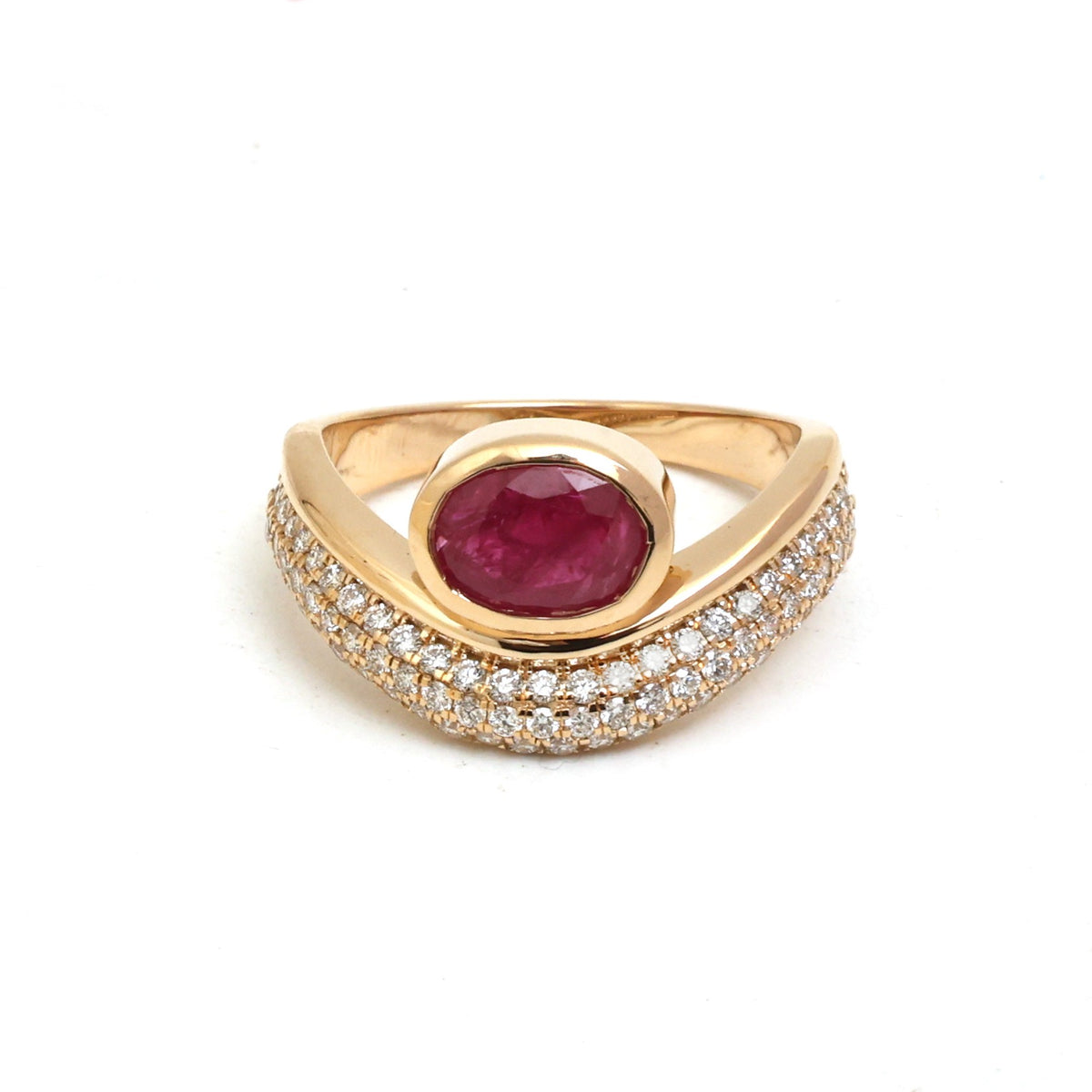 Ruby Diamond Ring