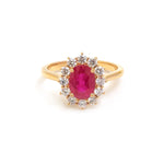 Ruby Diamond Ring
