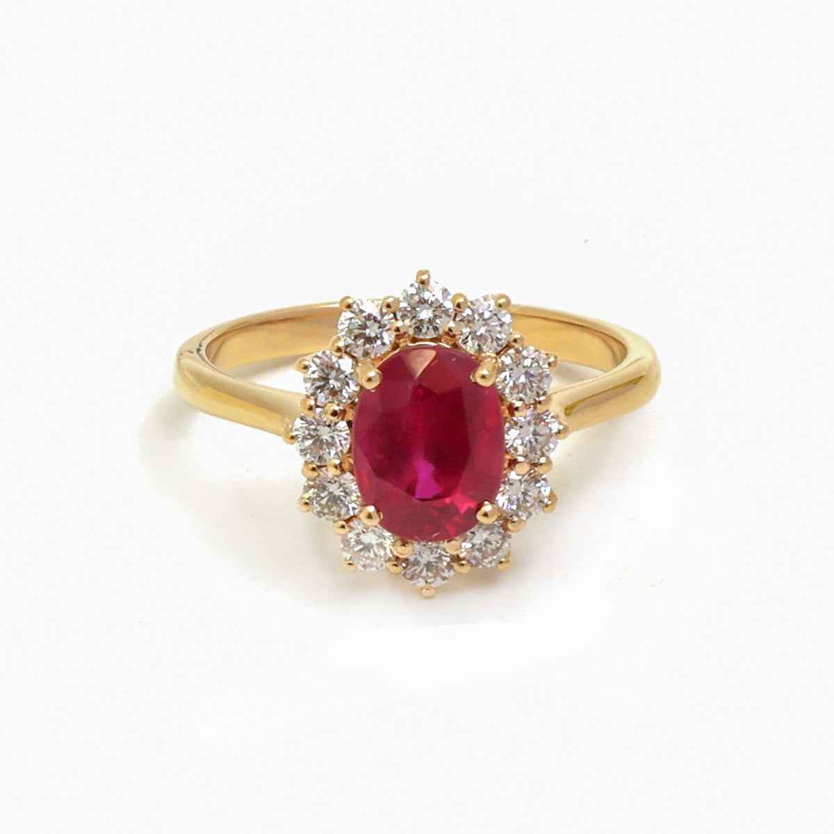 Ruby Diamond Ring