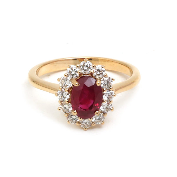 Ruby Diamond Ring