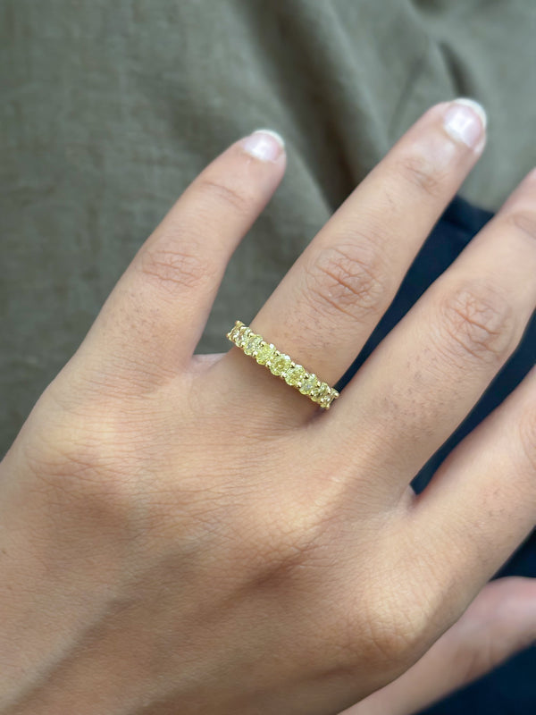 Yellow Diamond Ring