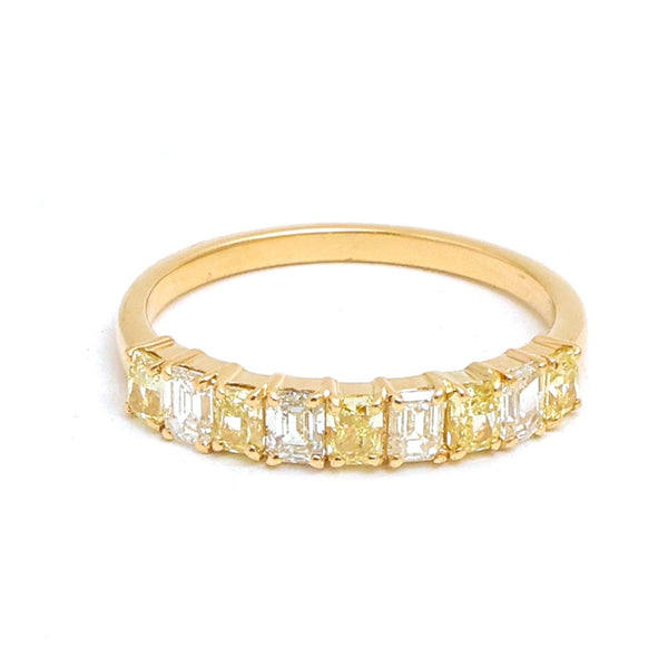 Yellow Diamond Diamond Ring