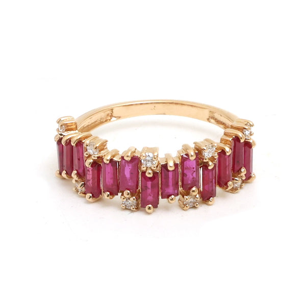 Ruby Diamond Ring