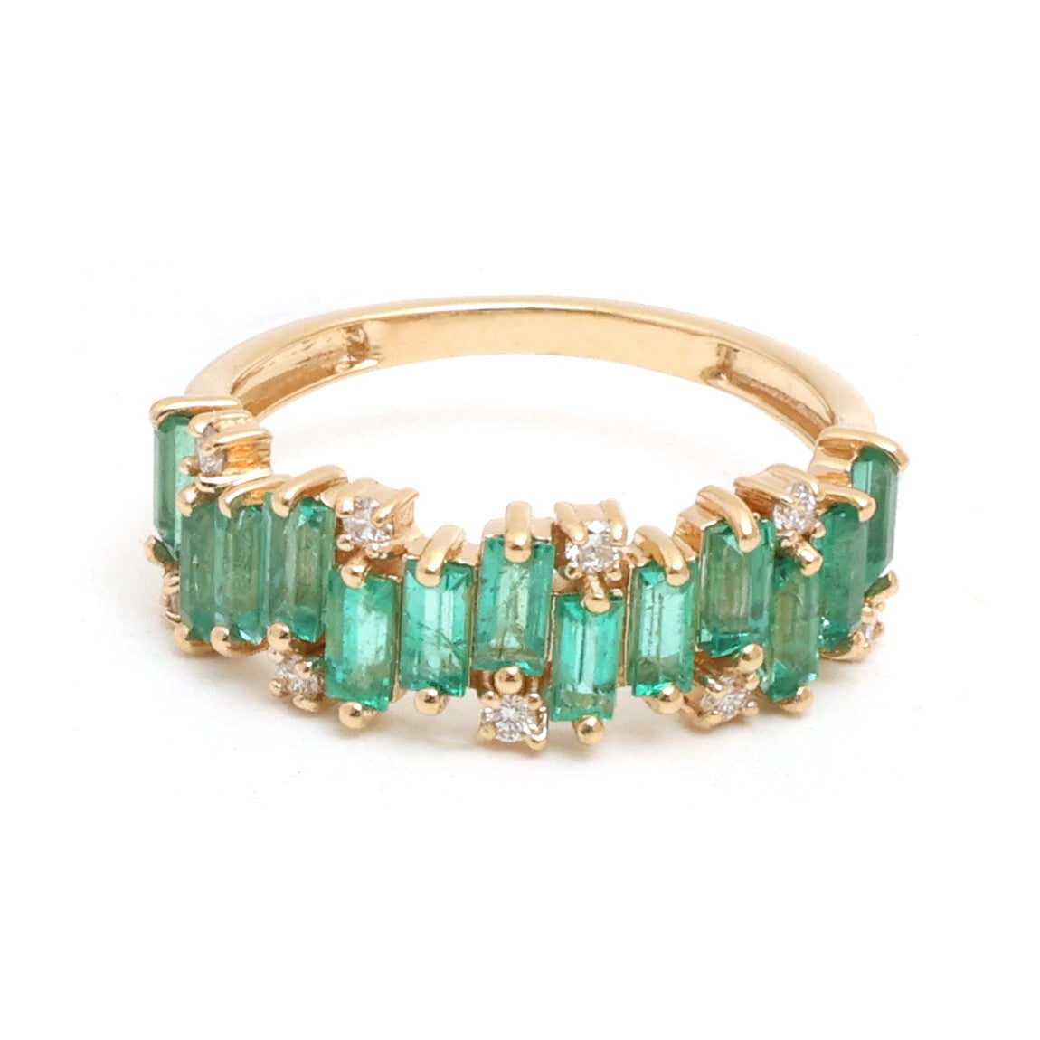Emerald Diamond Ring