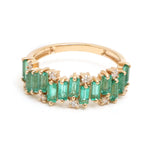 Emerald Diamond Ring