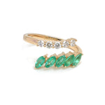 Emerald Diamond Ring