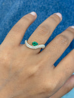 Diamond Emerald Ring
