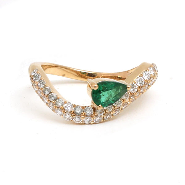 Diamond Emerald Ring