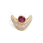 Ruby Diamond Ring