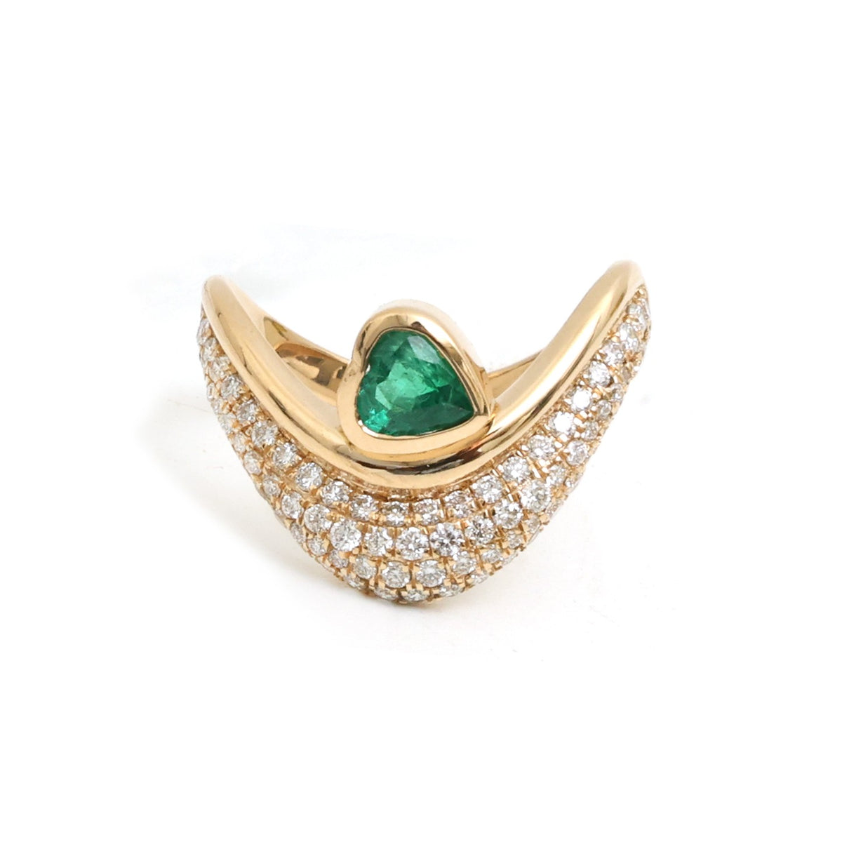 Diamond Emerald Ring