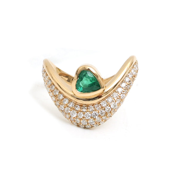 Diamond Emerald Ring