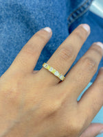 Yellow Diamond Diamond Ring