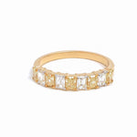 Yellow Diamond Diamond Ring