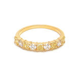 Yellow Diamond Diamond Ring