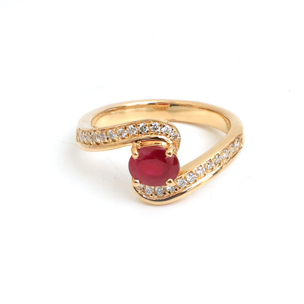 Ruby Diamond Ring