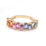 Rainbow Sapphire Ring