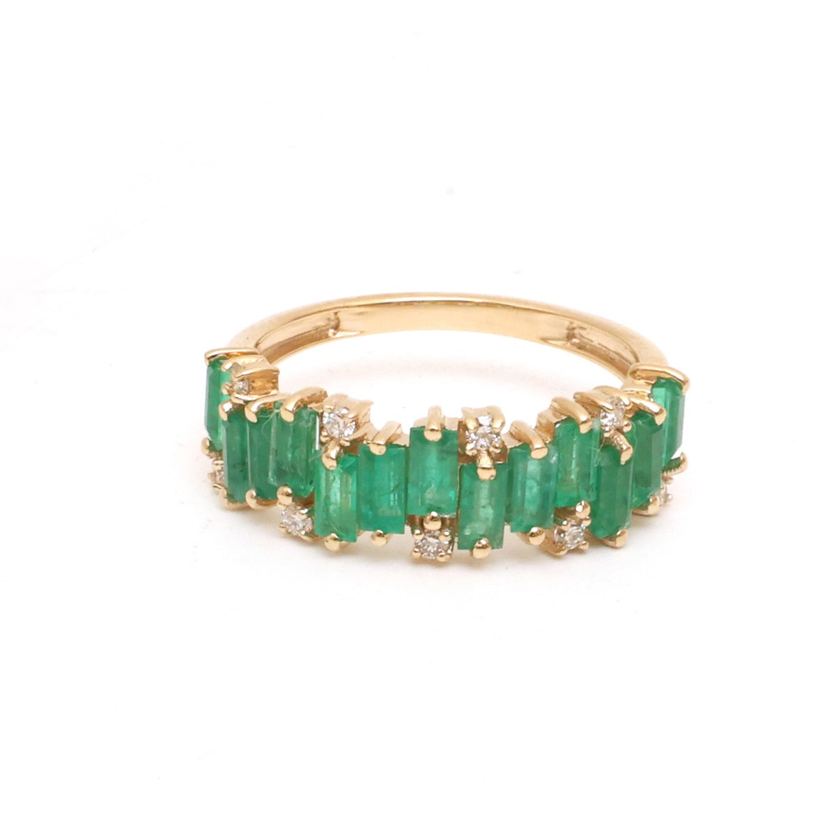 Emerald Diamond Ring