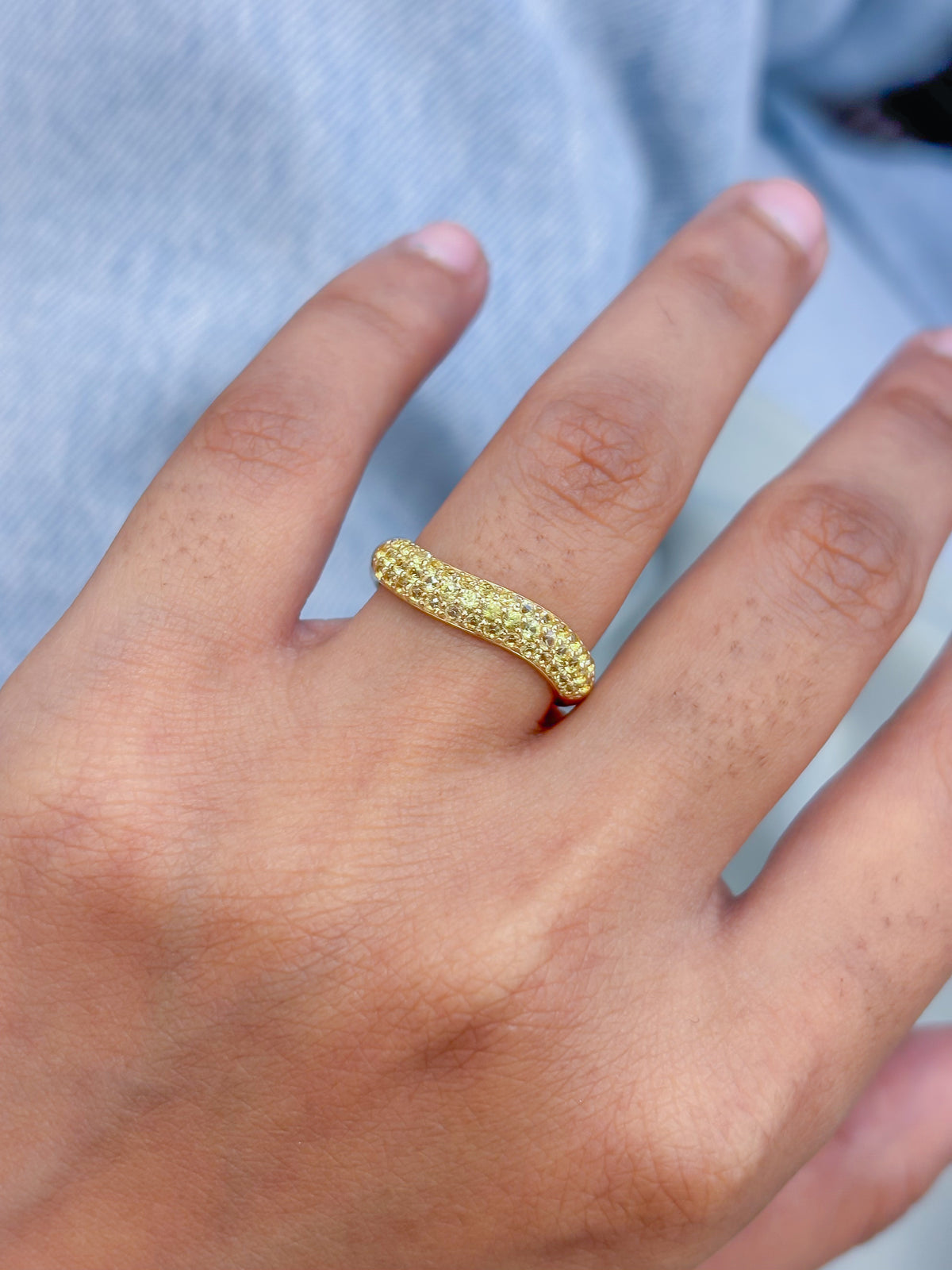 Yellow Sapphire Ring