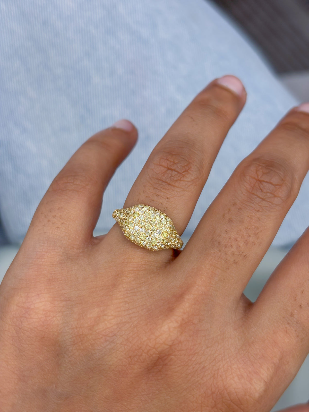 Yellow Diamond Ring